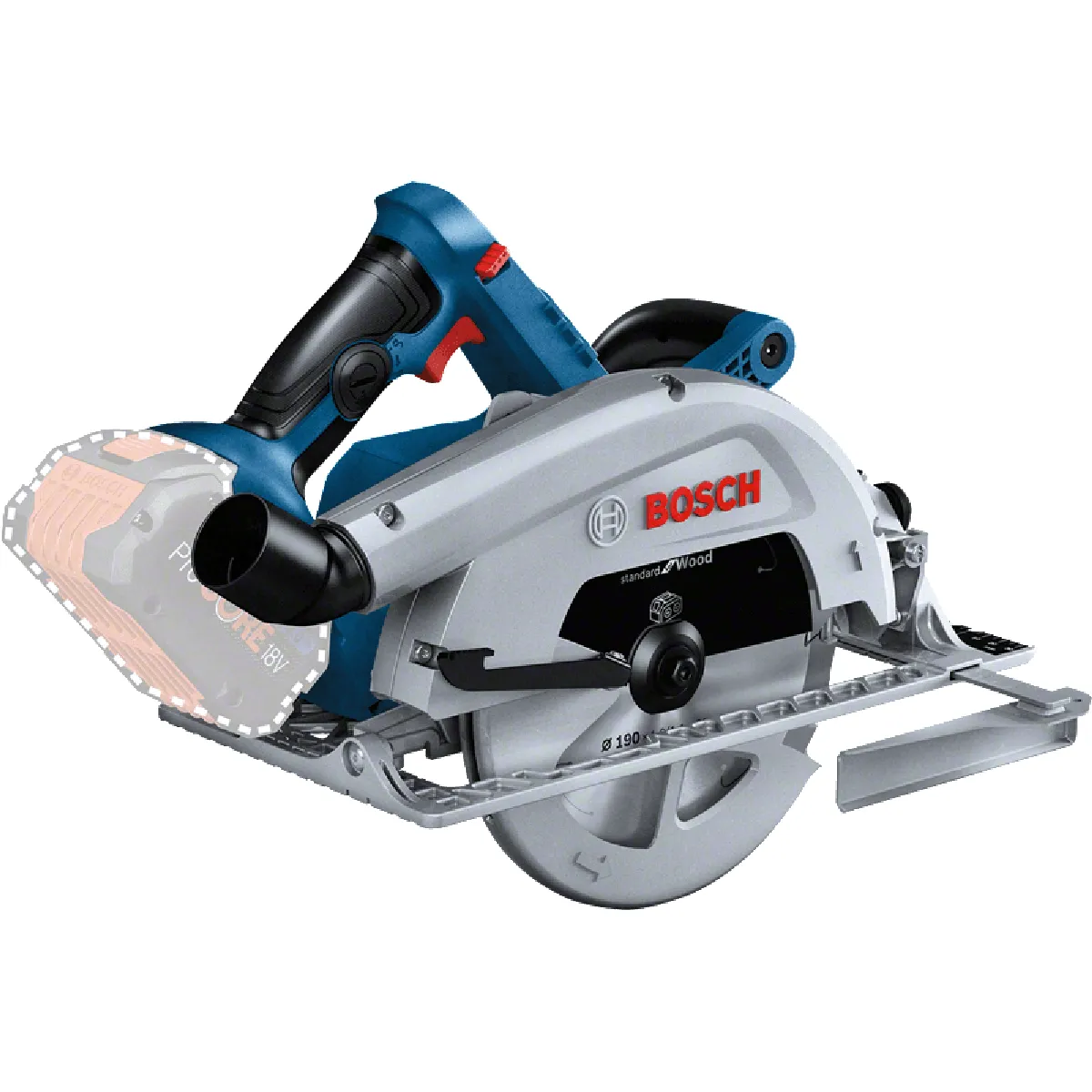 Bosch Scie Circulaire GKS 18V 68 C Solo Boxx - vue 2