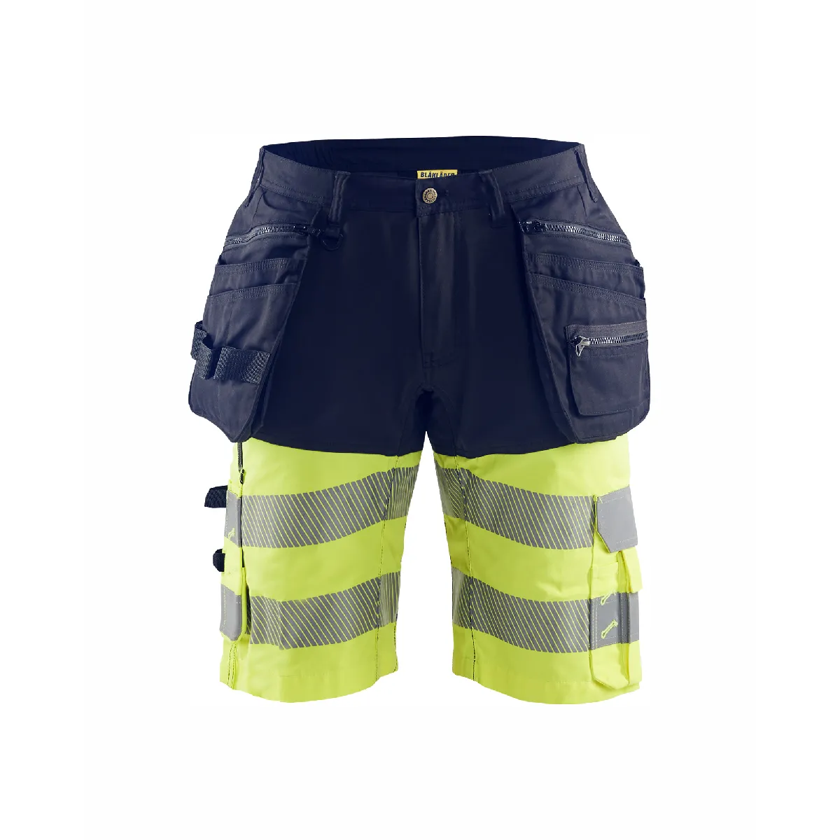 Blaklader Short haute visibilité stretch Jaune fluo - vue 2