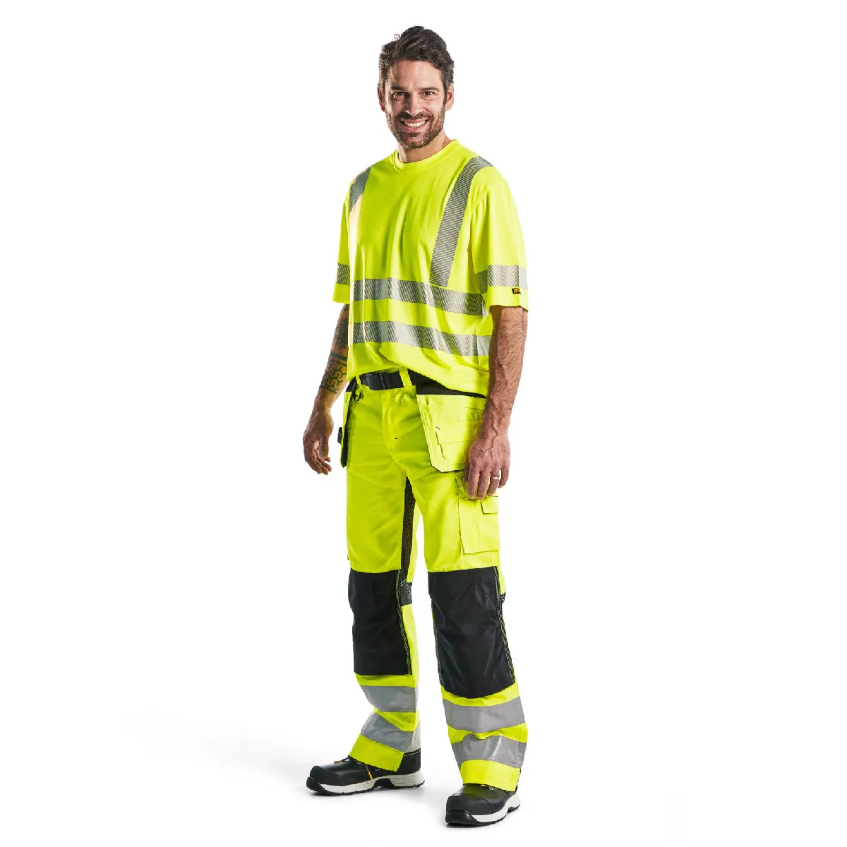 Blaklader 156518113399 Jaune fluo - vue 2