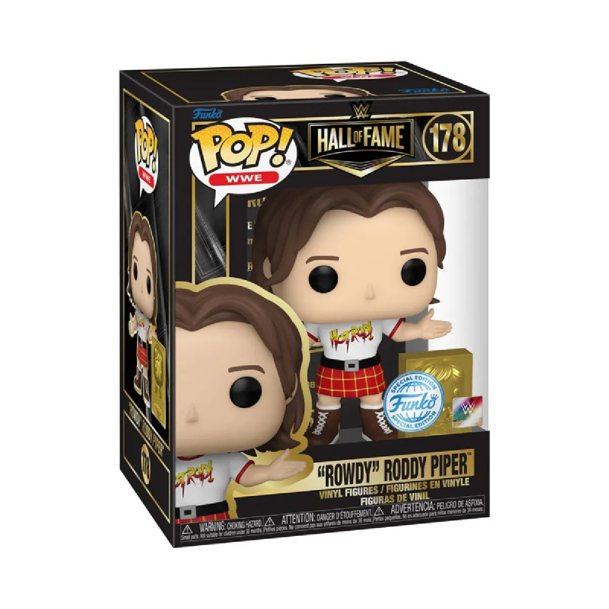 WWE Figurine POP! Rowdy Roddy Piper 9 cm - vue 2