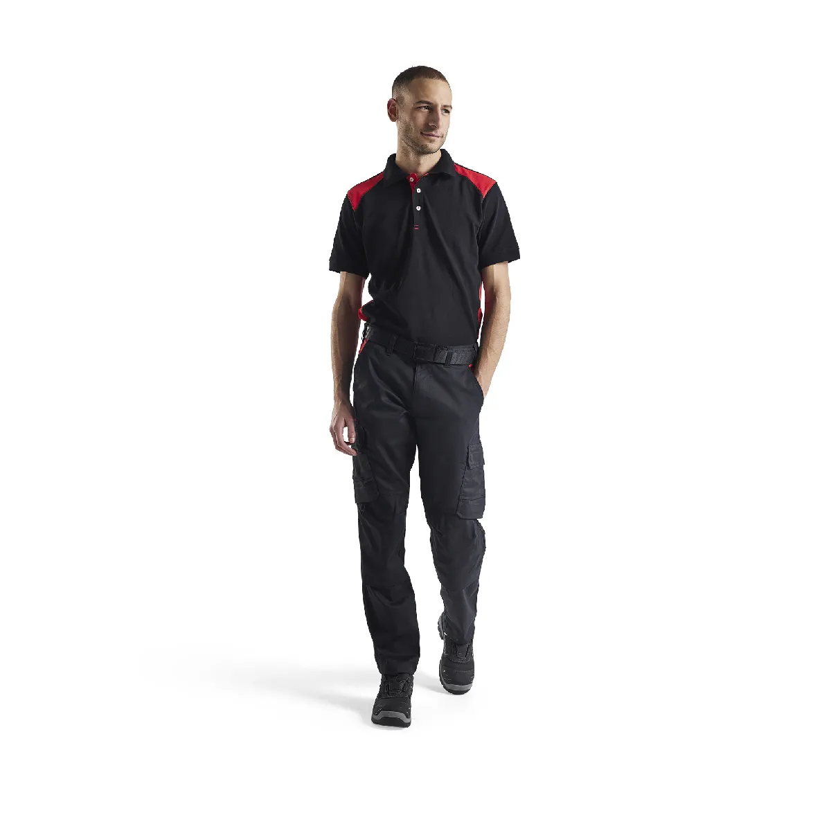 Blaklader Pantalon industrie avec poches genouillères stretch 2D - vue 4