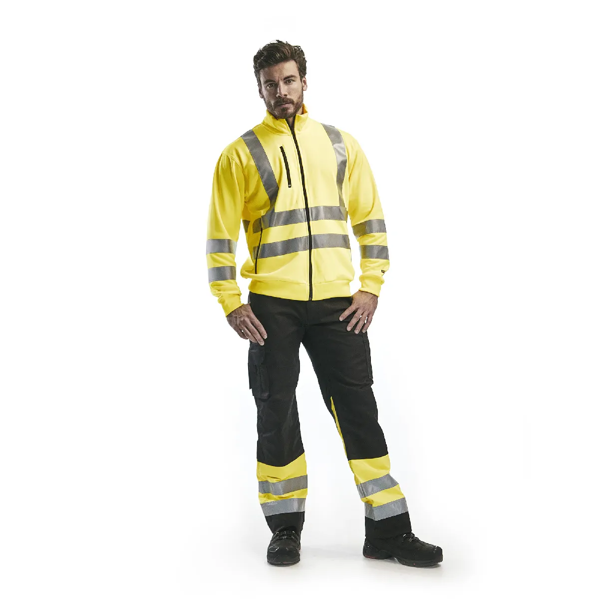 Blaklader Artisan haute visibilité Jaune fluo - vue 2