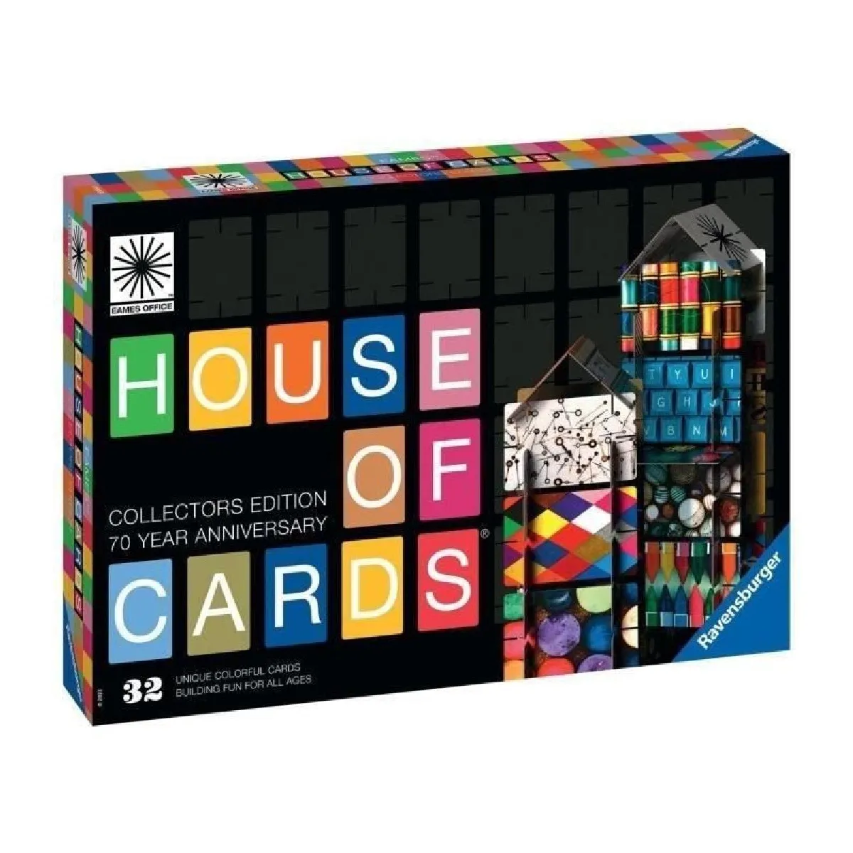 RAVENSBURGER Château de cartes EAMES