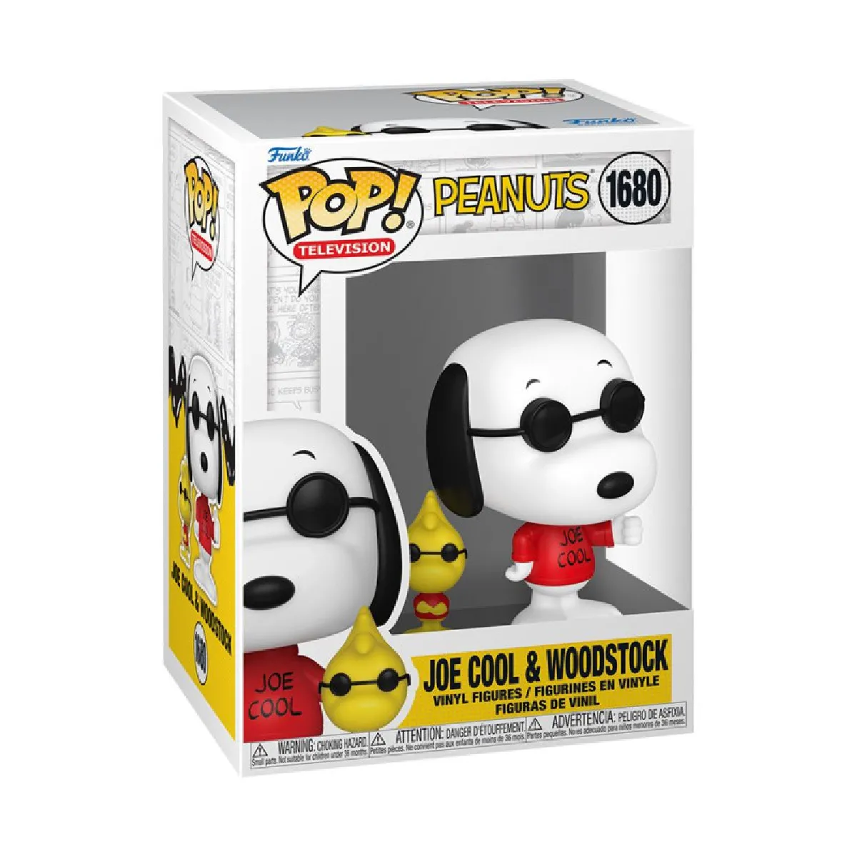 Figurine Funko Pop and Buddy Peanuts S7 Joe Cool & Woodstock