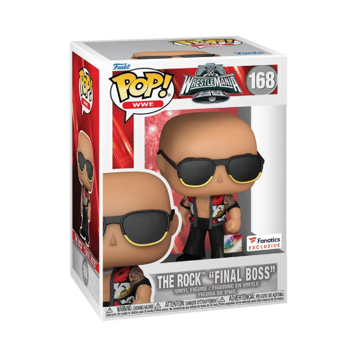 Funko Pop WWE The Rock Final Boss