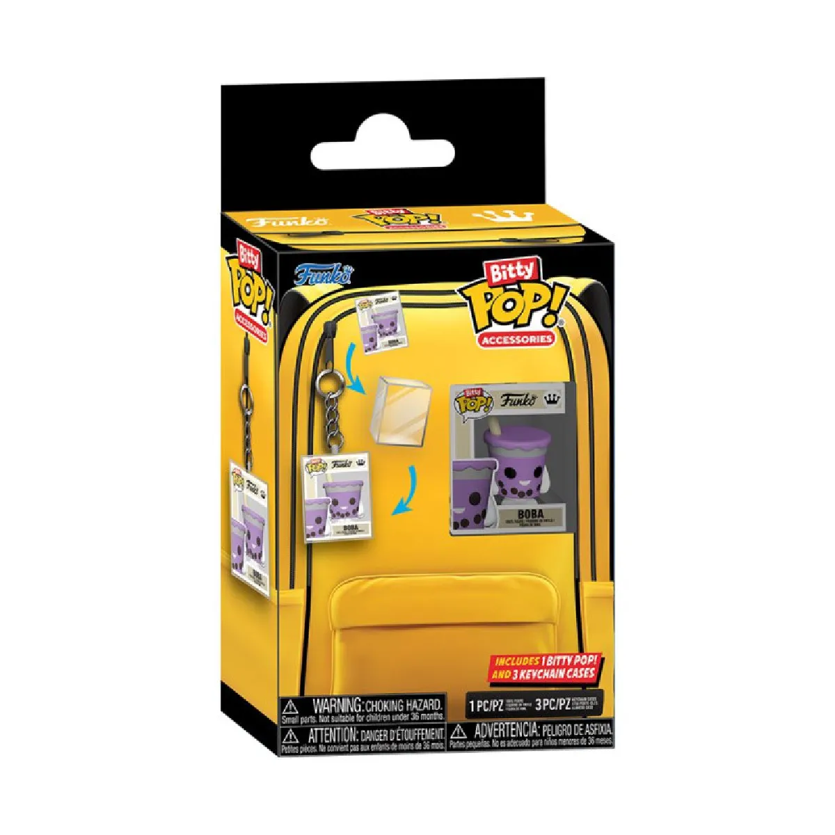 Funko Pack 4 Figurines Bitty Pop Keychain