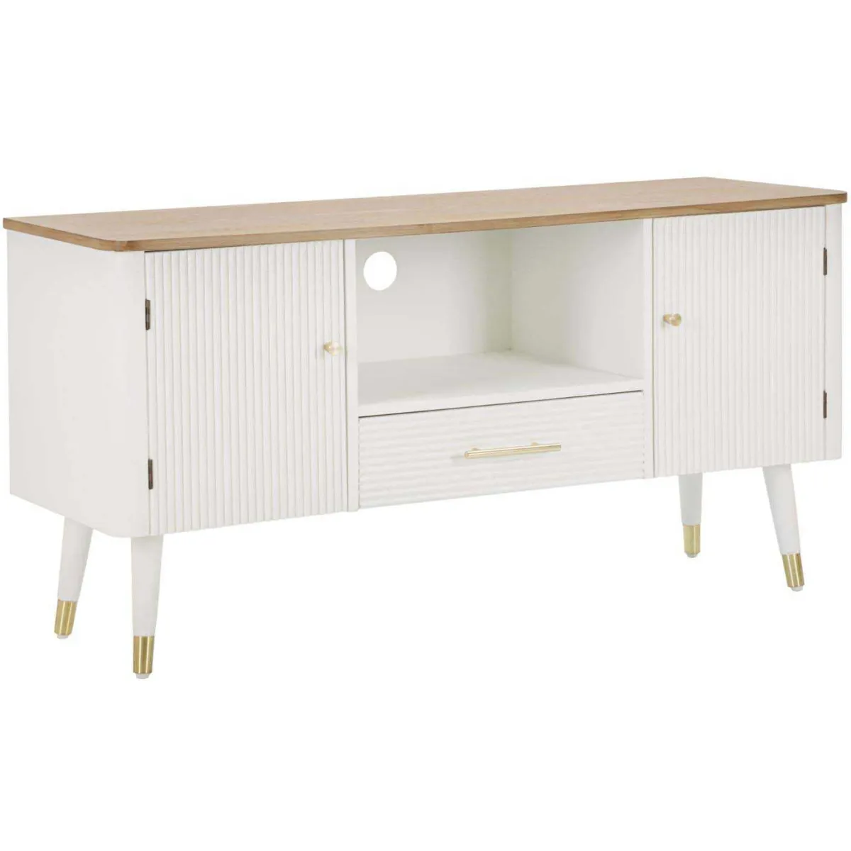 Mauro ferretti Meuble TV Matera - Blanc Mauro ferretti Meuble TV Matera - Blanc