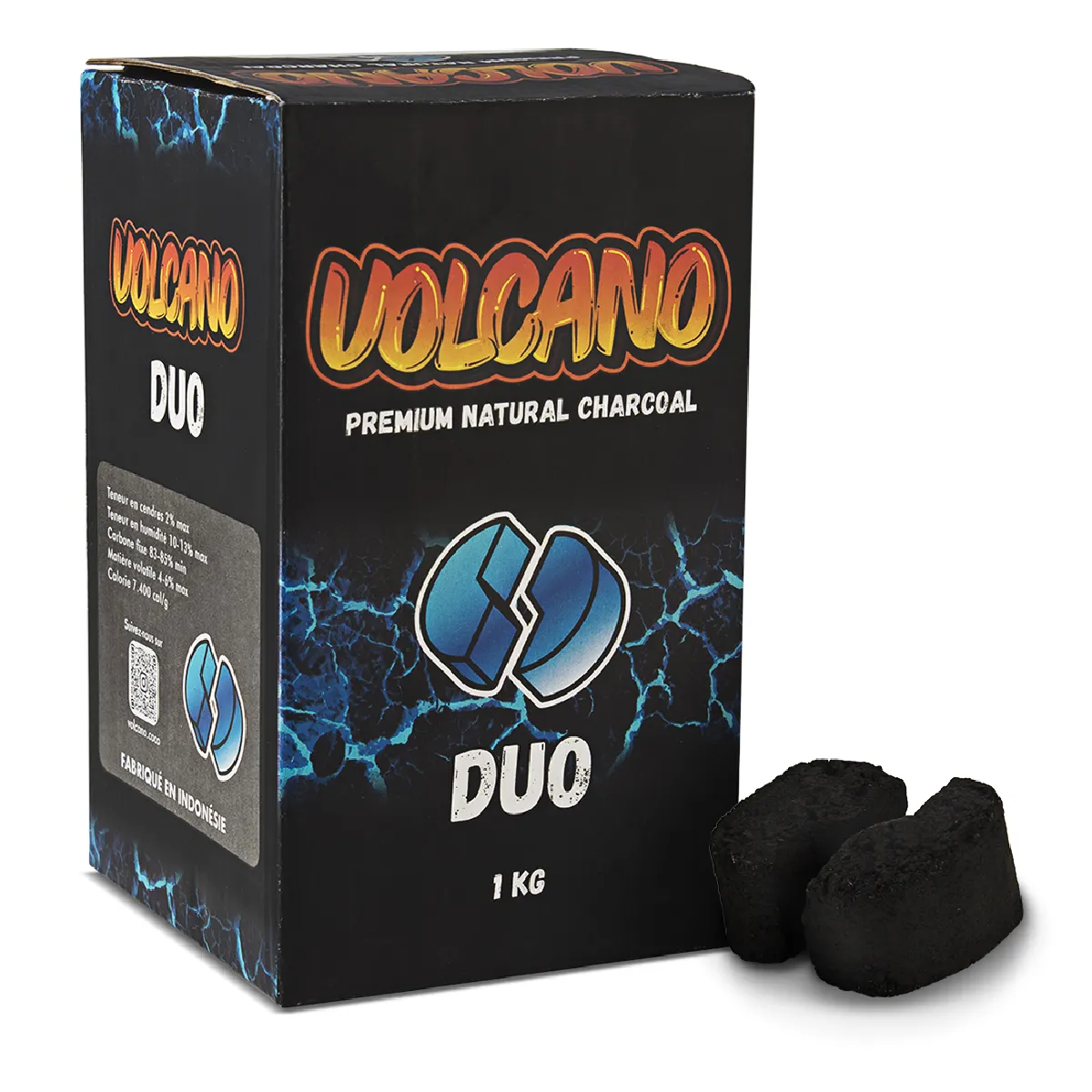 Générique Charbon À Chicha Coco Duo - 1 Kg