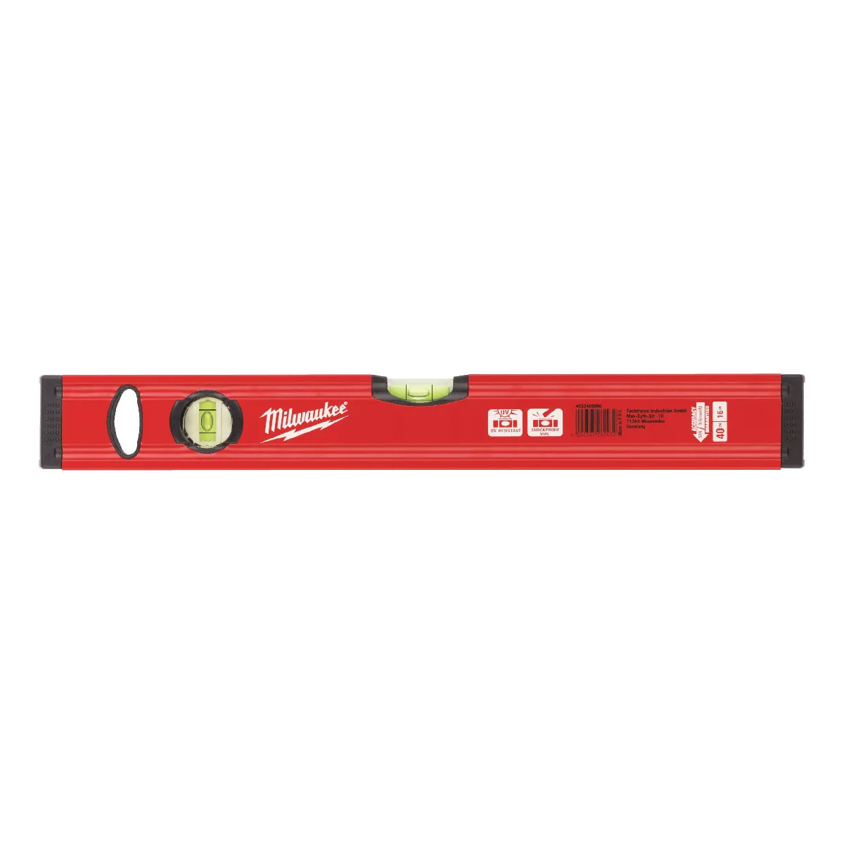 MILWAUKEE Niveau man&eacute;tique 40 cm Slim 4932464854 - 