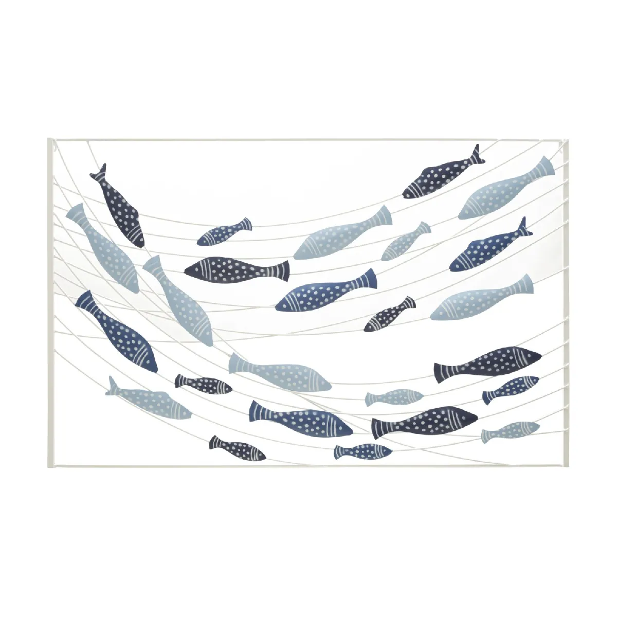 Mauro Ferretti Unisex Multicolore Décoration Murale Pesci - Image 3