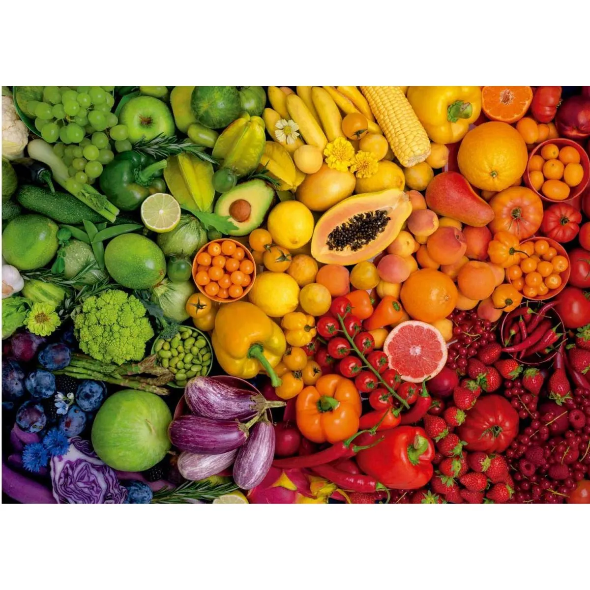 Educa puzzle adultes 1000 pièces Vitamines colorées