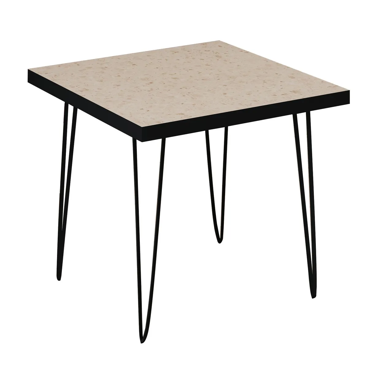 Comparer les prix de Epikasa Table Basse Sayar - Laminé Marron