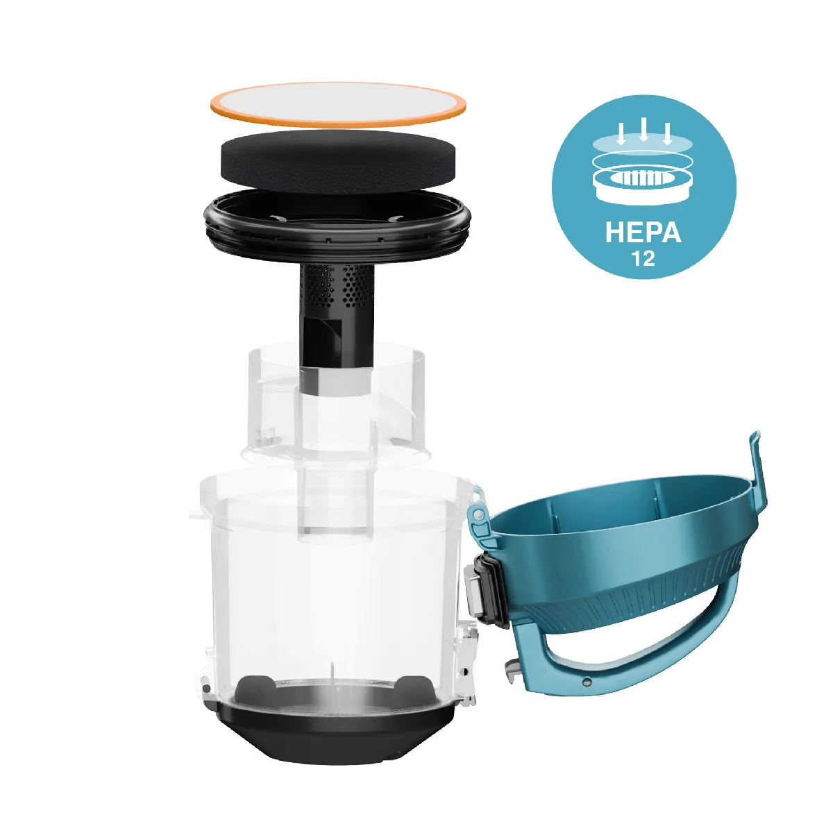 Aspirateur traineau sans sac cyclonique STC48