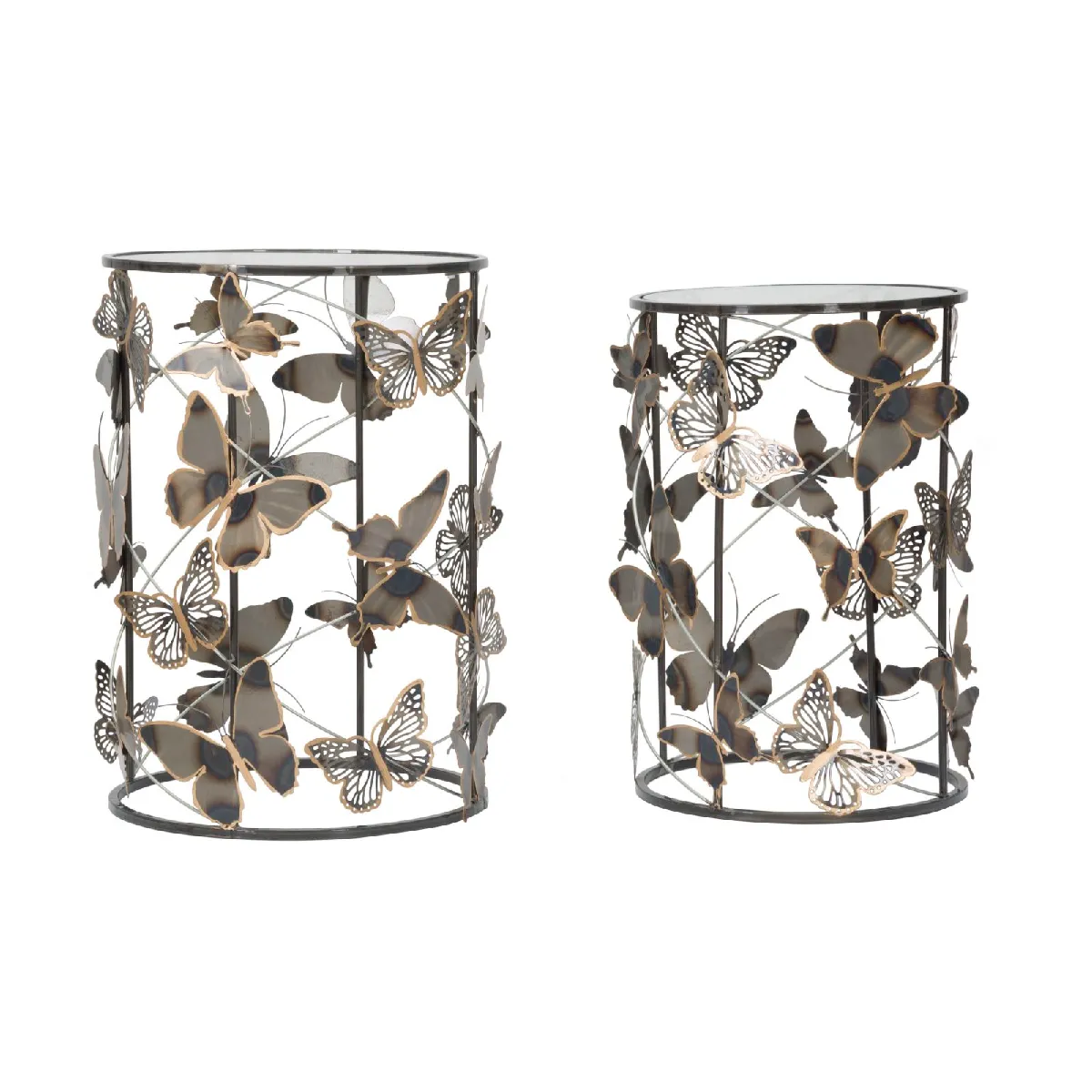 Comparer les prix de EPIKASA Table Basse Papillon 34