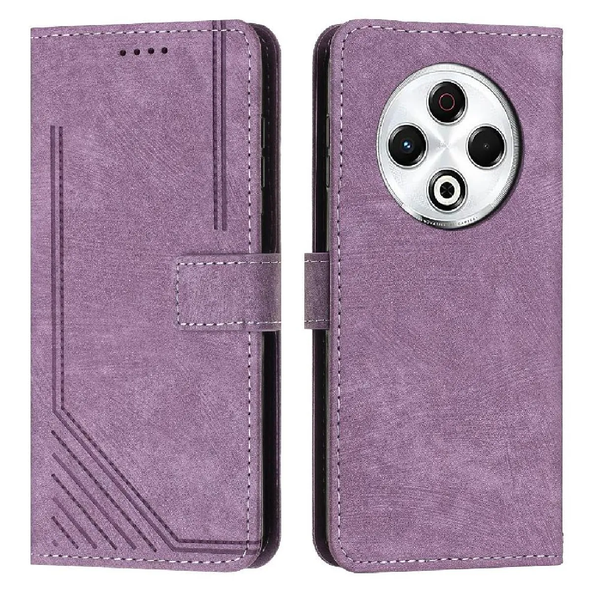 Générique Violet Étui Portefeuille Tecno 30 4G