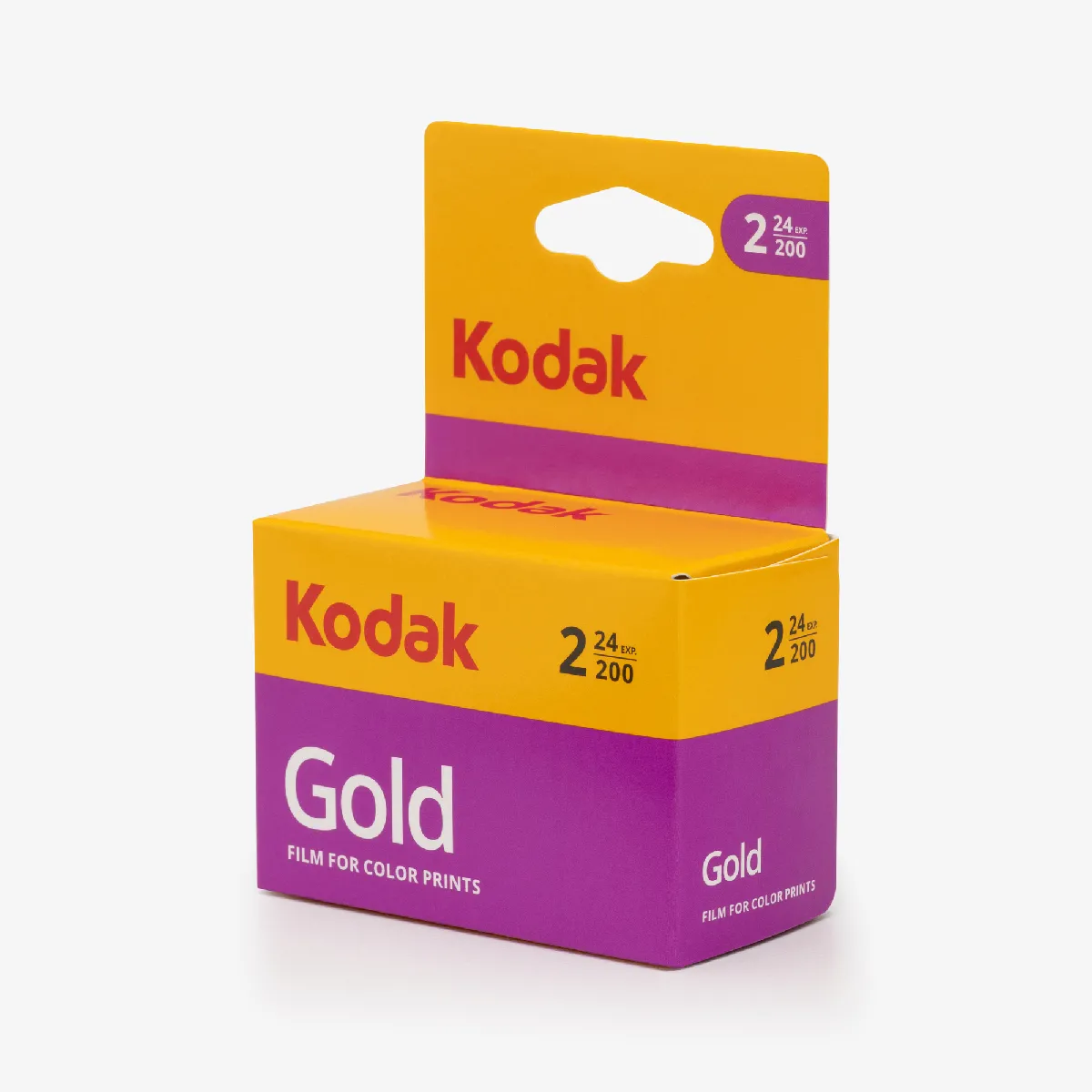 Kodak GOLD 200 Pack de 2 Pellicules Couleur 35mm ISO 200 24 Expositions par Rouleau Idéale pour Photos en Extérieur et Portraits