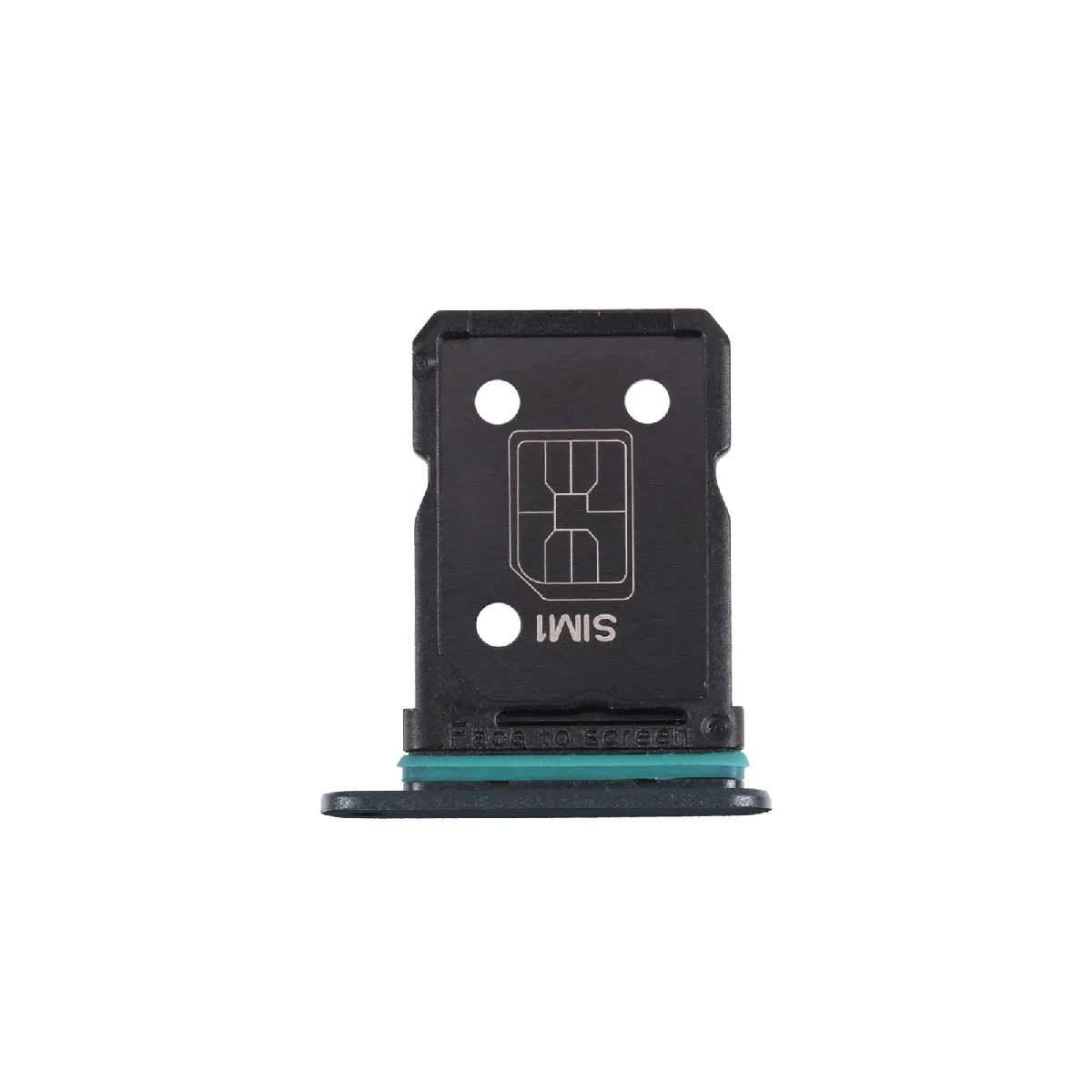 Avizar Noir Clappio Tiroir Carte Sim Oppo Reno 6 5G