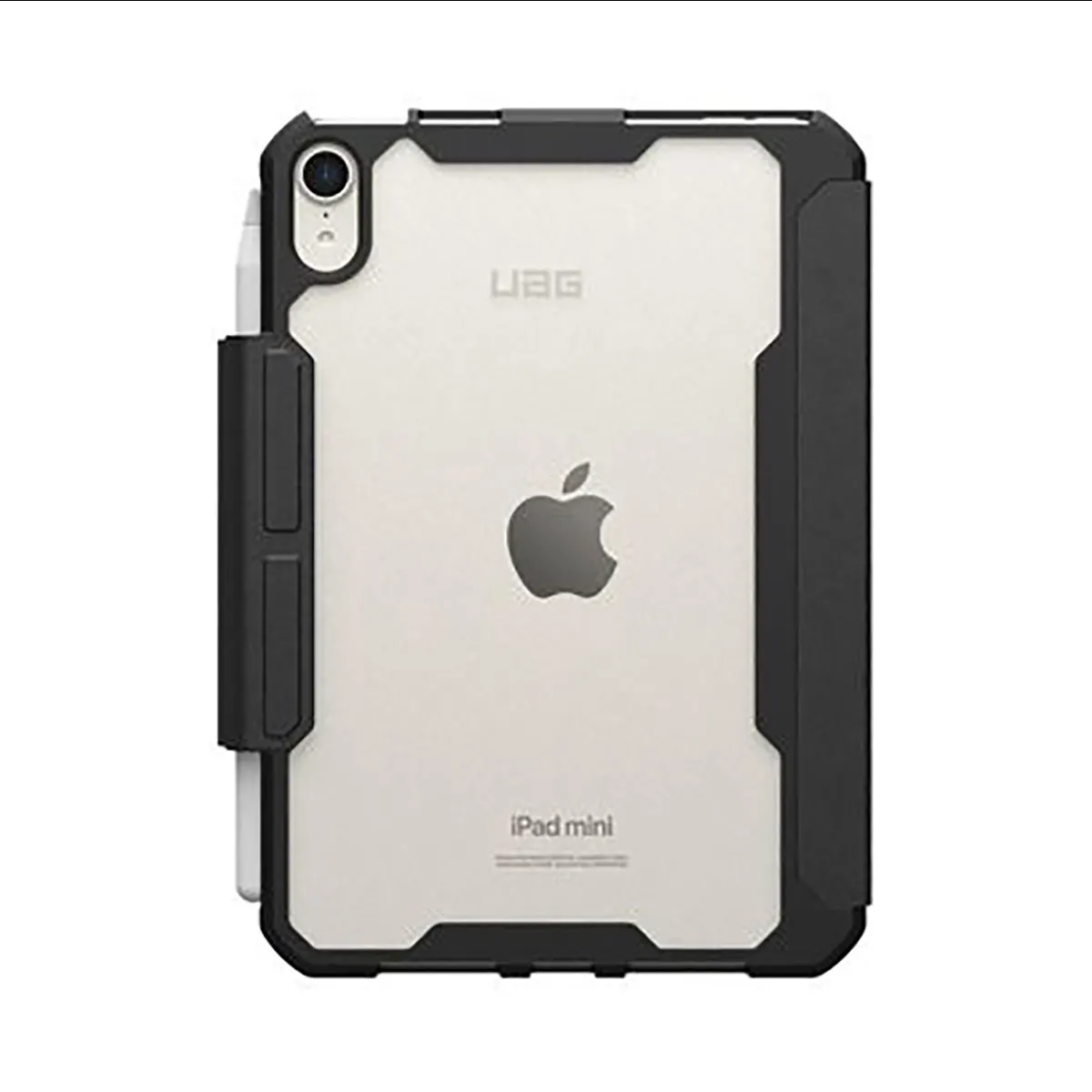 Uag Noir Étui Pour Ipad Mini 8.3" Folio Antichoc Avec Fonction Stand