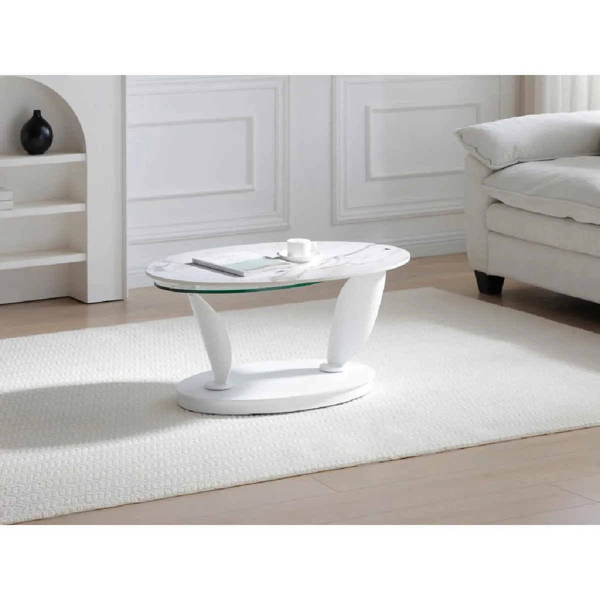 Comparer les prix de Vente-Unique Table Basse Maneya - Maison Céphy