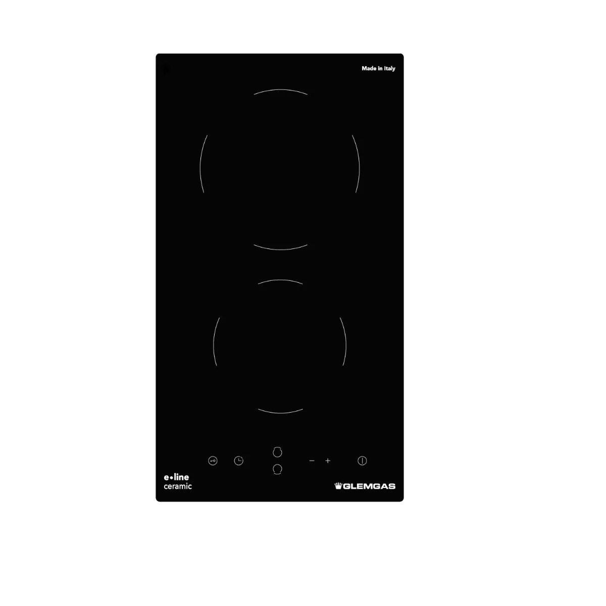 Glemgas Noir Table Domino Vitrocéramique 30Cm 3000W Glem Gas Gth32t - Image 2