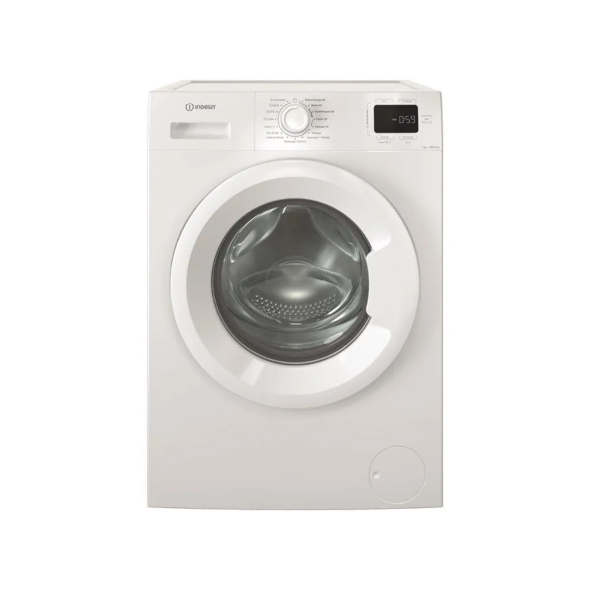 INDESIT Lave linge frontal 60 cm 7 Kg 1400 trmn IM764MYTIMEFR - vue 4
