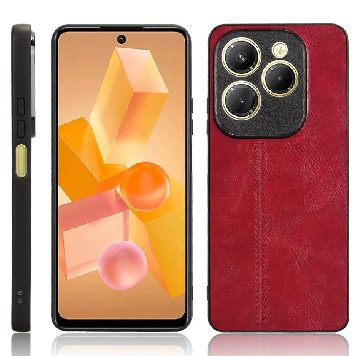 Générique Rouge Coque Infinix Hot 40 4G