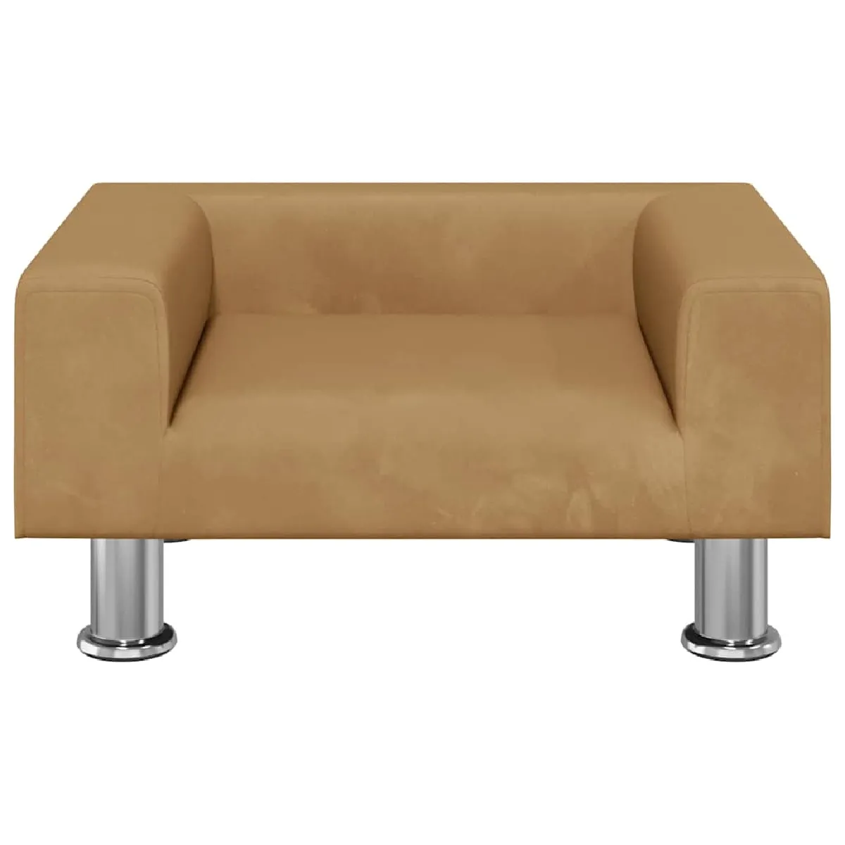 Meilleurs prix pour Lit pour chien panier canapé confortable 50 x 40 x 26,5 cm velours marron 02_0042666