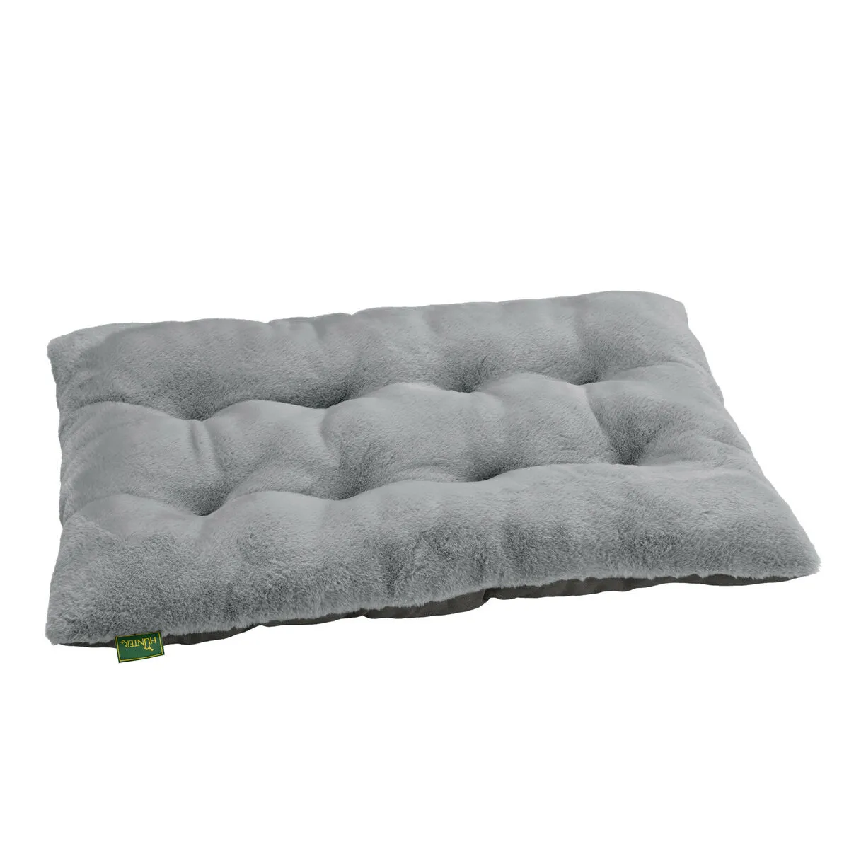 Meilleurs prix pour Lit pour chien Hunter Rockford Gris 100 x 70 cm
