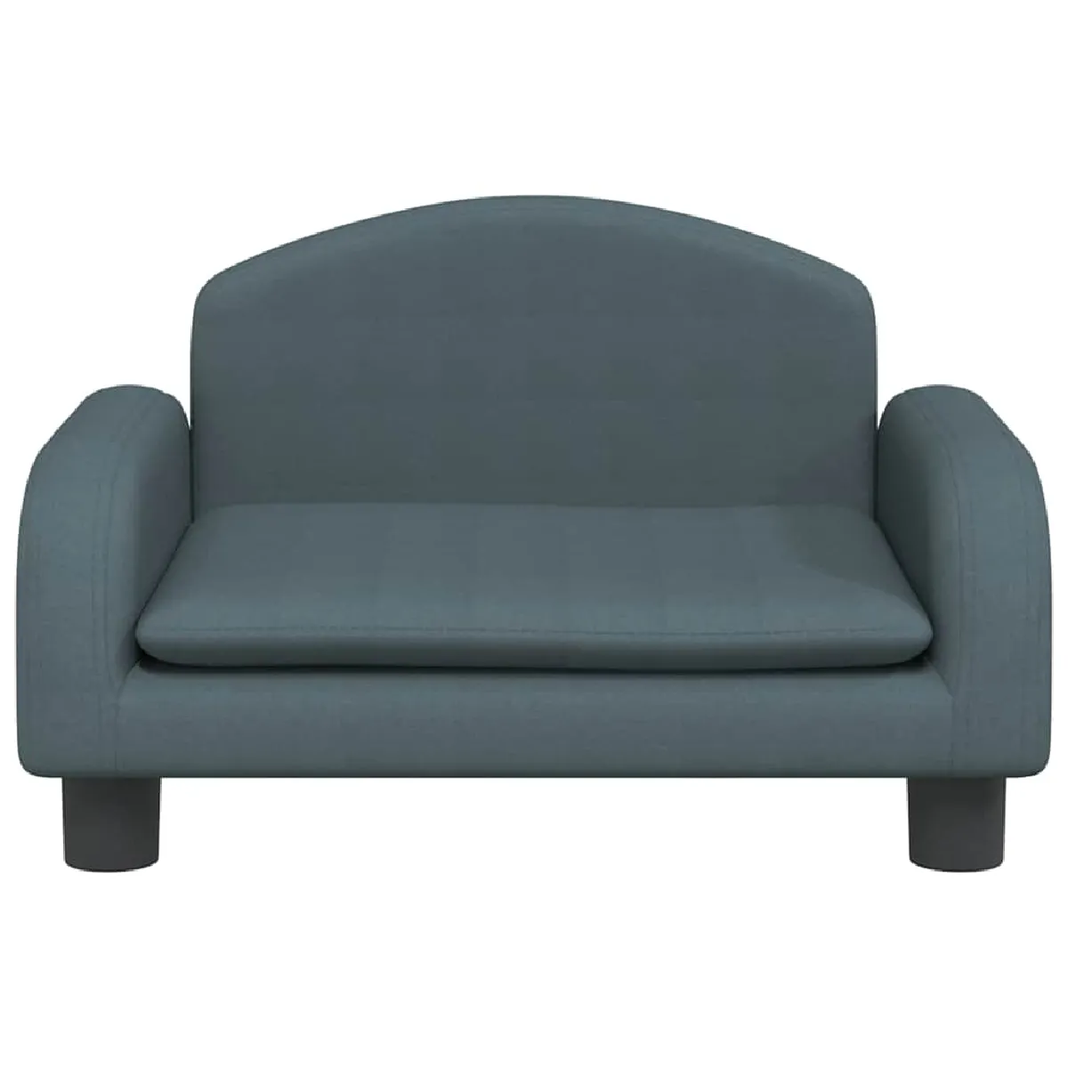 Comparer les prix de Lit pour chien panier canapé confortable foncé 50 x 40 x 30 cm tissu gris 02_0043160