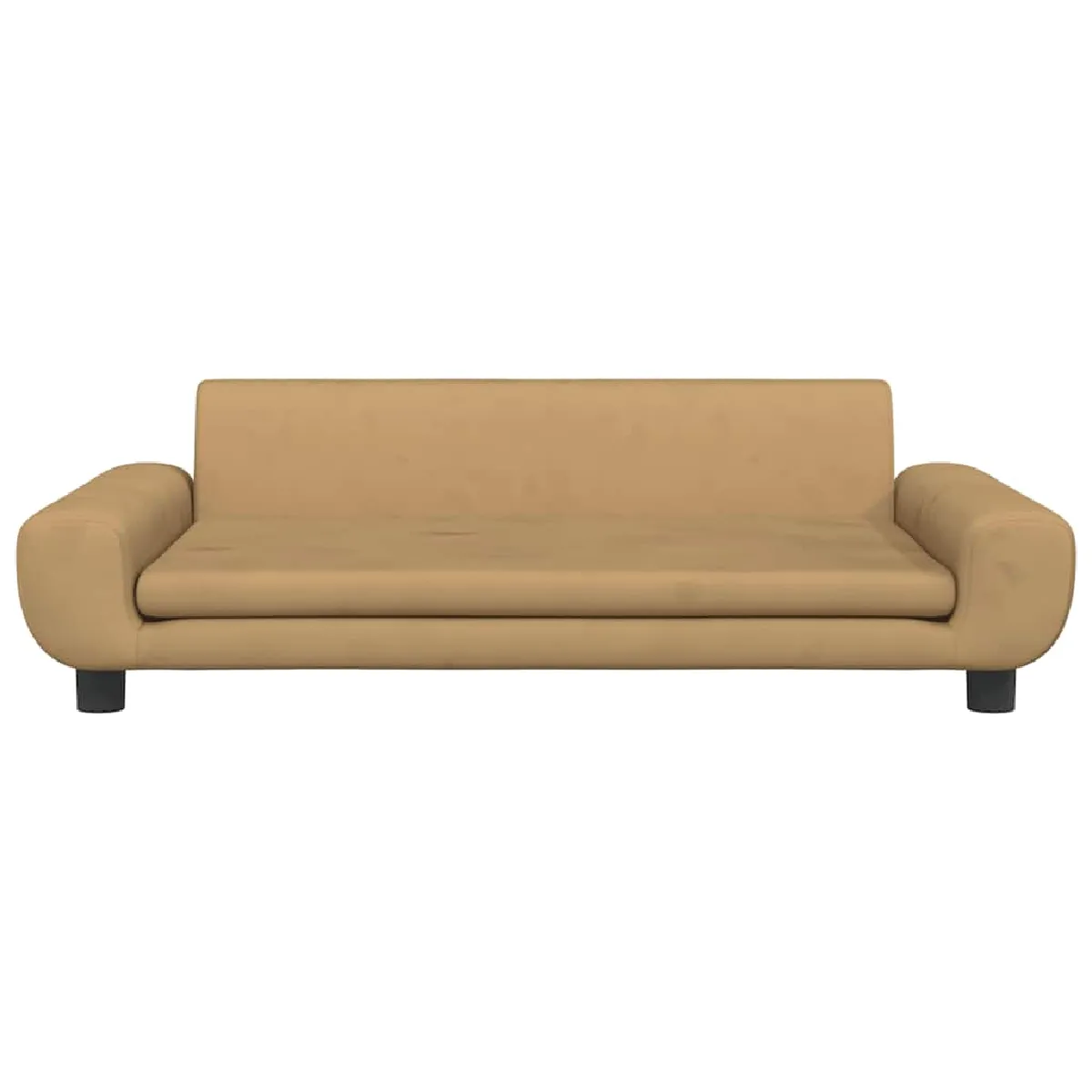 Meilleurs prix pour Lit pour chien panier canapé confortable 100 x 54 x 33 cm velours marron 02_0042608