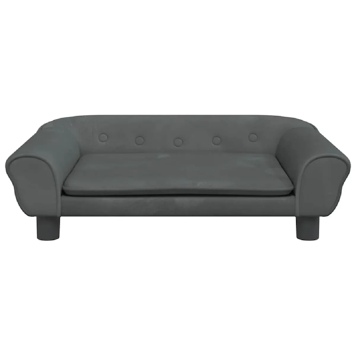 Comparer les prix de Lit pour chien panier canapé - Gris foncé