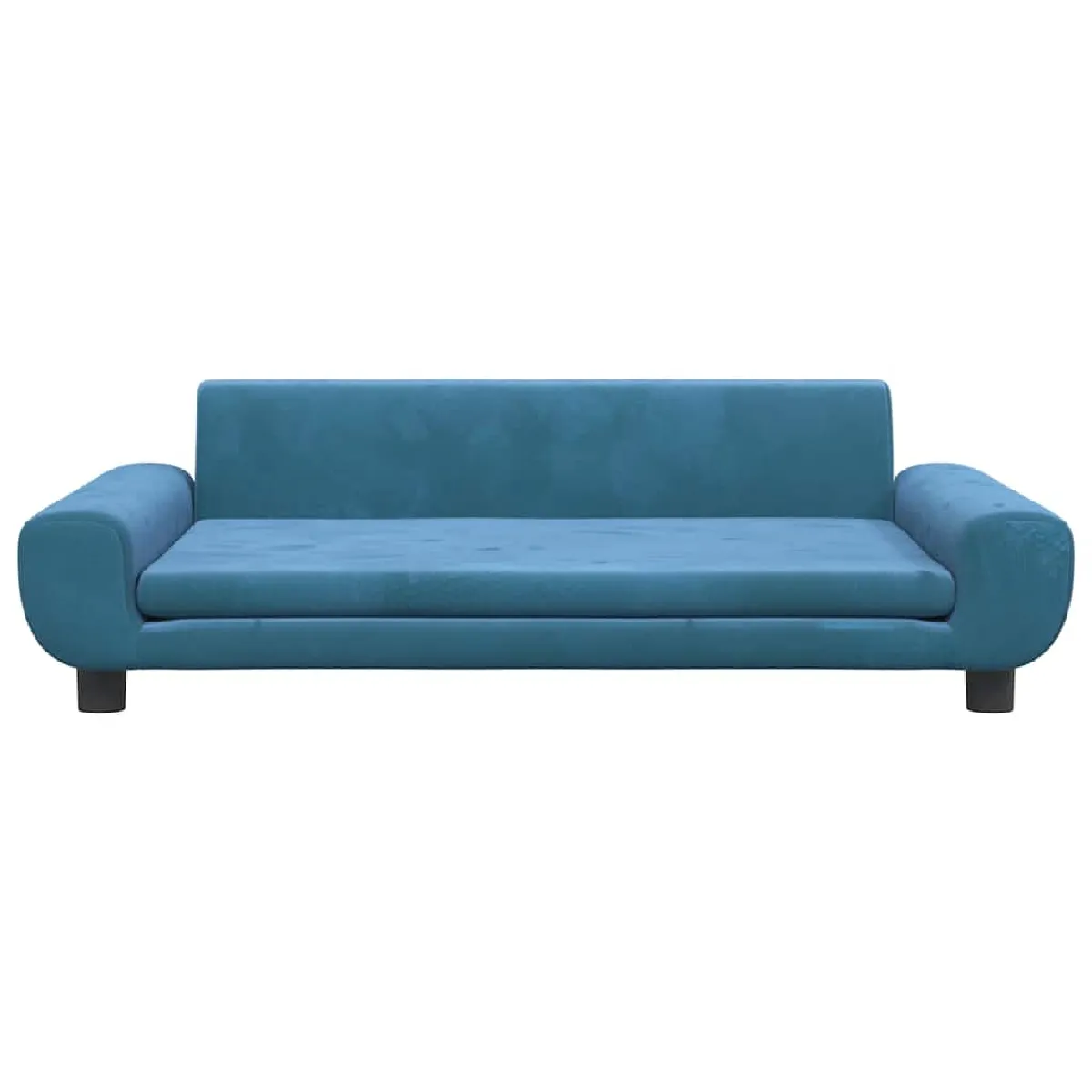 Meilleurs prix pour Lit pour chien panier canapé confortable 100 x 54 x 33 cm velours Bleu 02_0042606