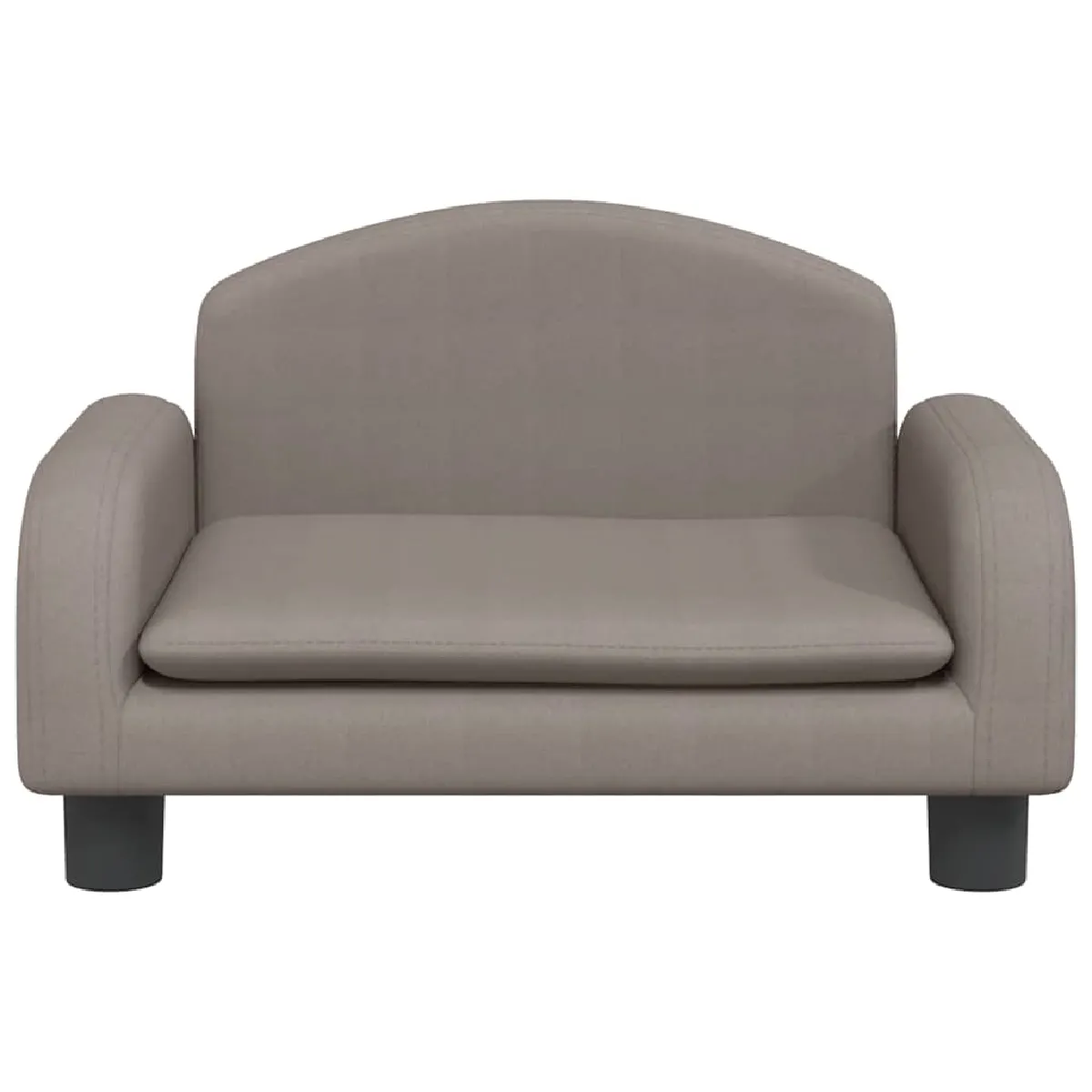 Comparer les prix de Lit pour chien panier canapé confortable taupe 50 x 40 x 30 cm tissu Taupe 02_0043199