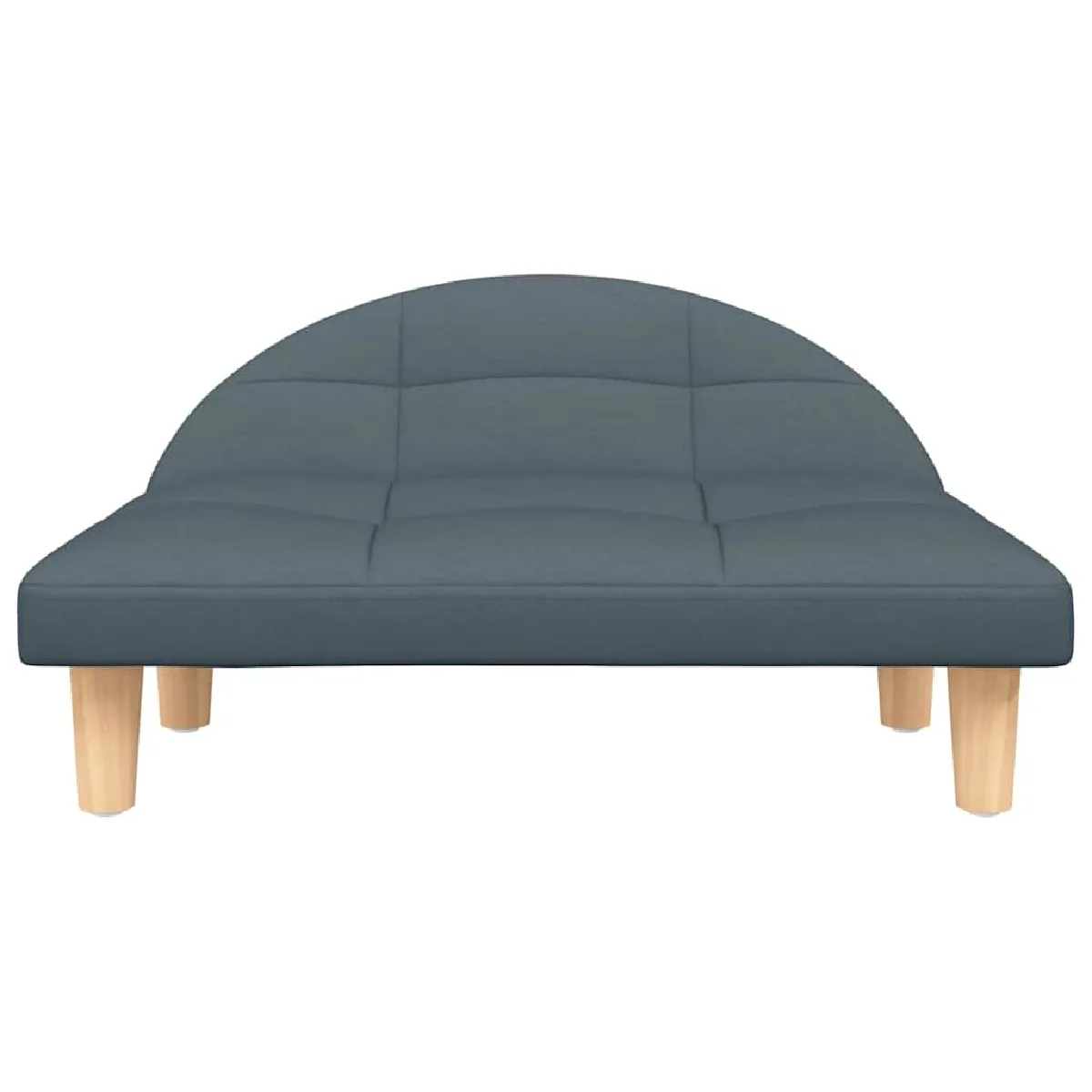 Meilleurs prix pour Lit pour chien panier canapé confortable foncé 70 x 52 x 30 cm tissu gris 02_0043180