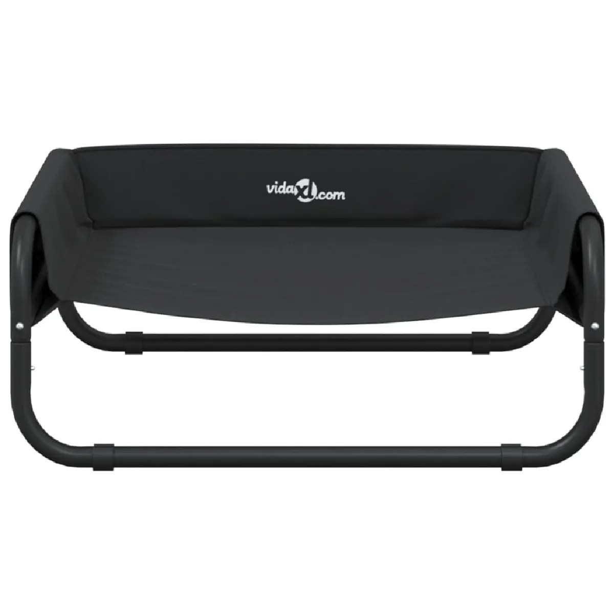 Comparer les prix de Lit surélevé pour chien tissu oxford et acier anthracite 02_0043243