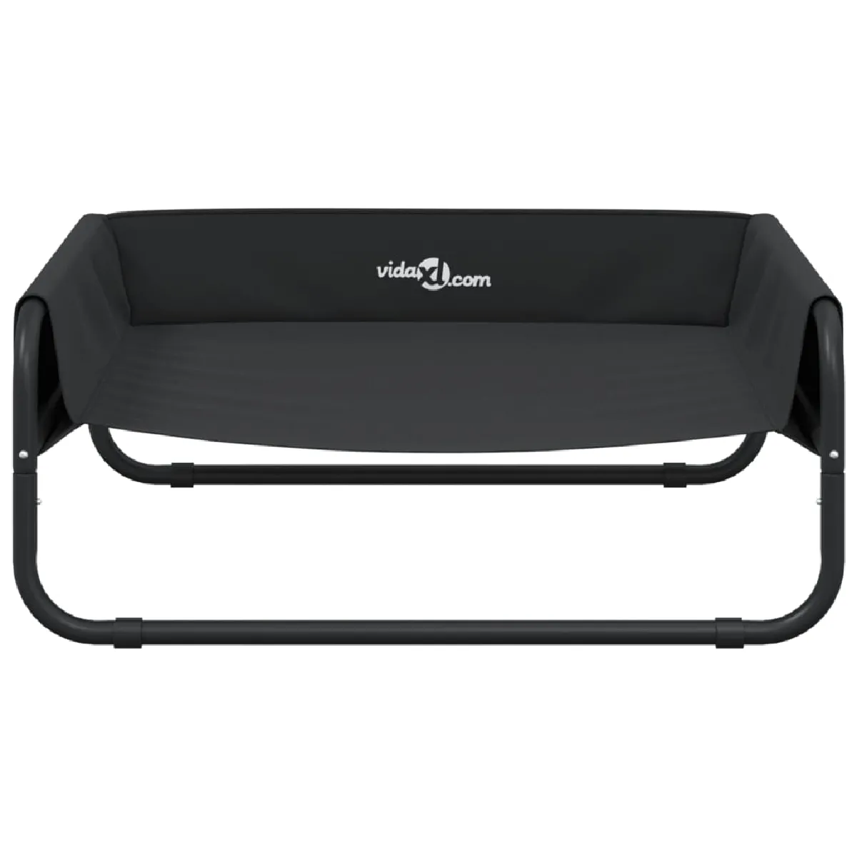 Comparer les prix de Lit surélevé pour chien tissu oxford et acier anthracite 02_0043241