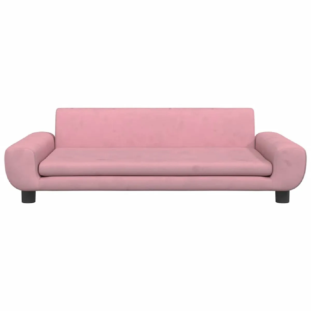 Comparer les prix de Lit pour chien panier canapé confortable 100 x 54 x 33 cm velours Rose 02_0042610