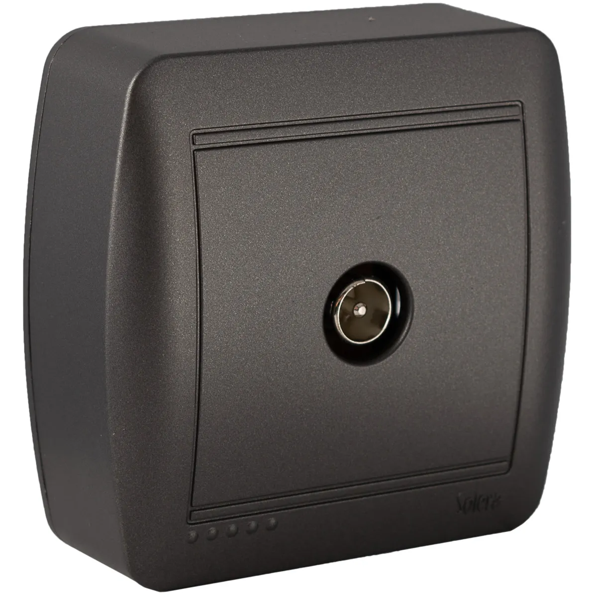 Solera Noir Prise Tv En Saillie - Graphite