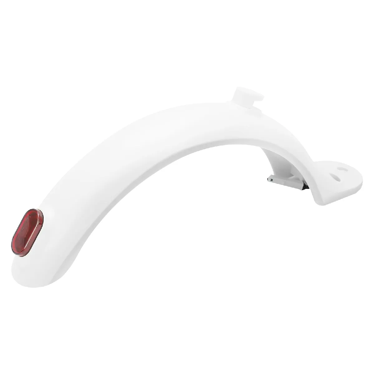 Non Communiqué Blanc Garde-Boue Arrière Pour Trottinette Xiaomi M365 Avec Led Avizar - Image 2