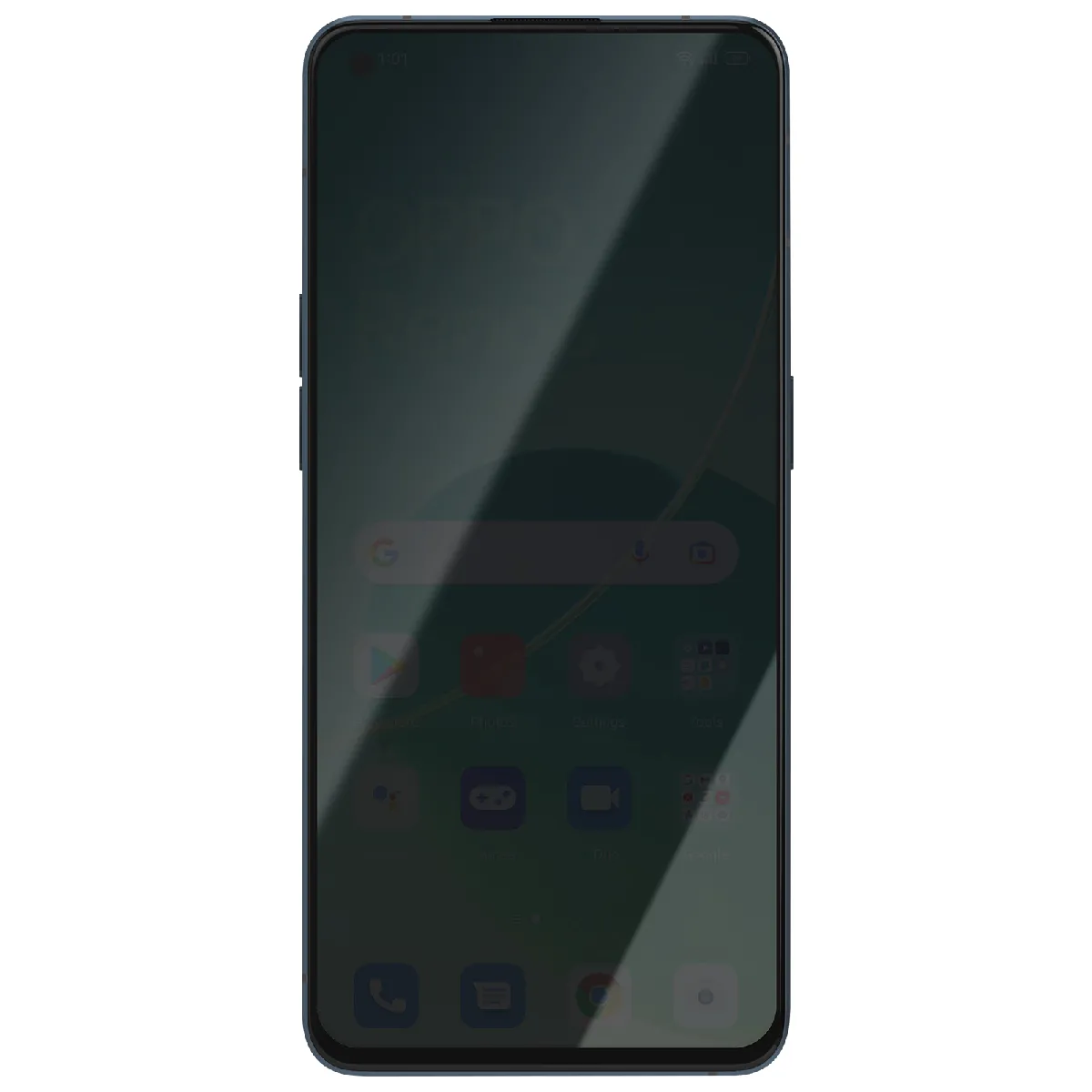 Avizar Noir Clappio Écran Lcd + Vitre Tactile Pour Oppo Reno 6 5G Avec Châssis