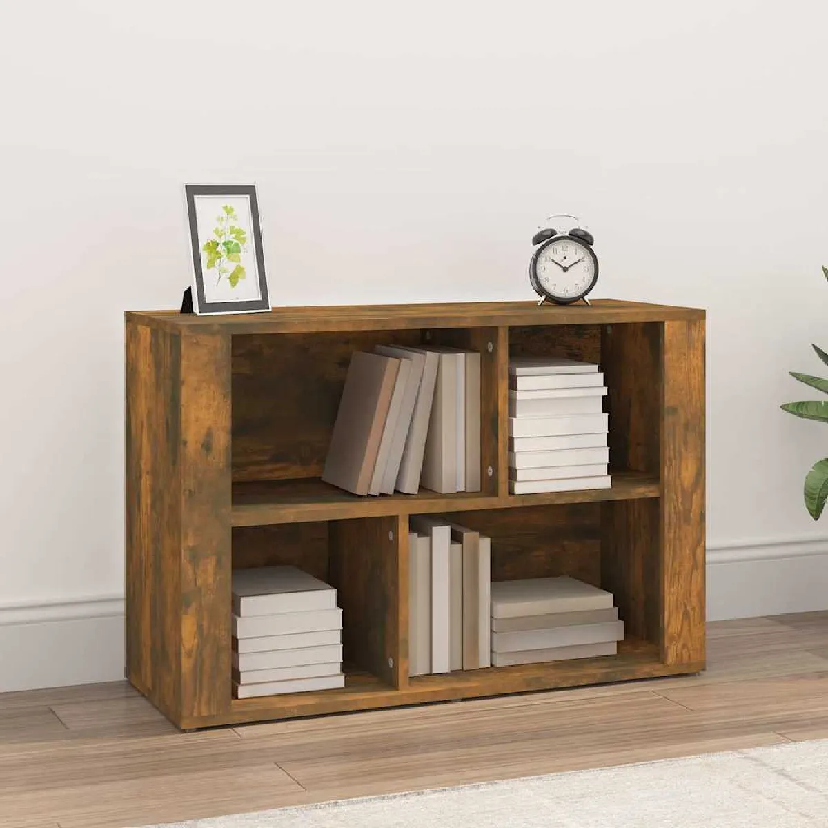 VIDAXL - Buffet - Chêne fumé - 80x30x54 cm - Image 3