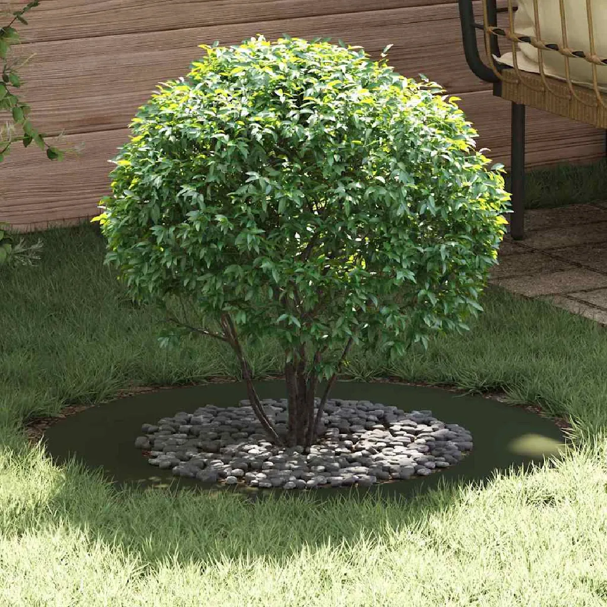 vidaXL Pot de fleur Plastique Moyen
