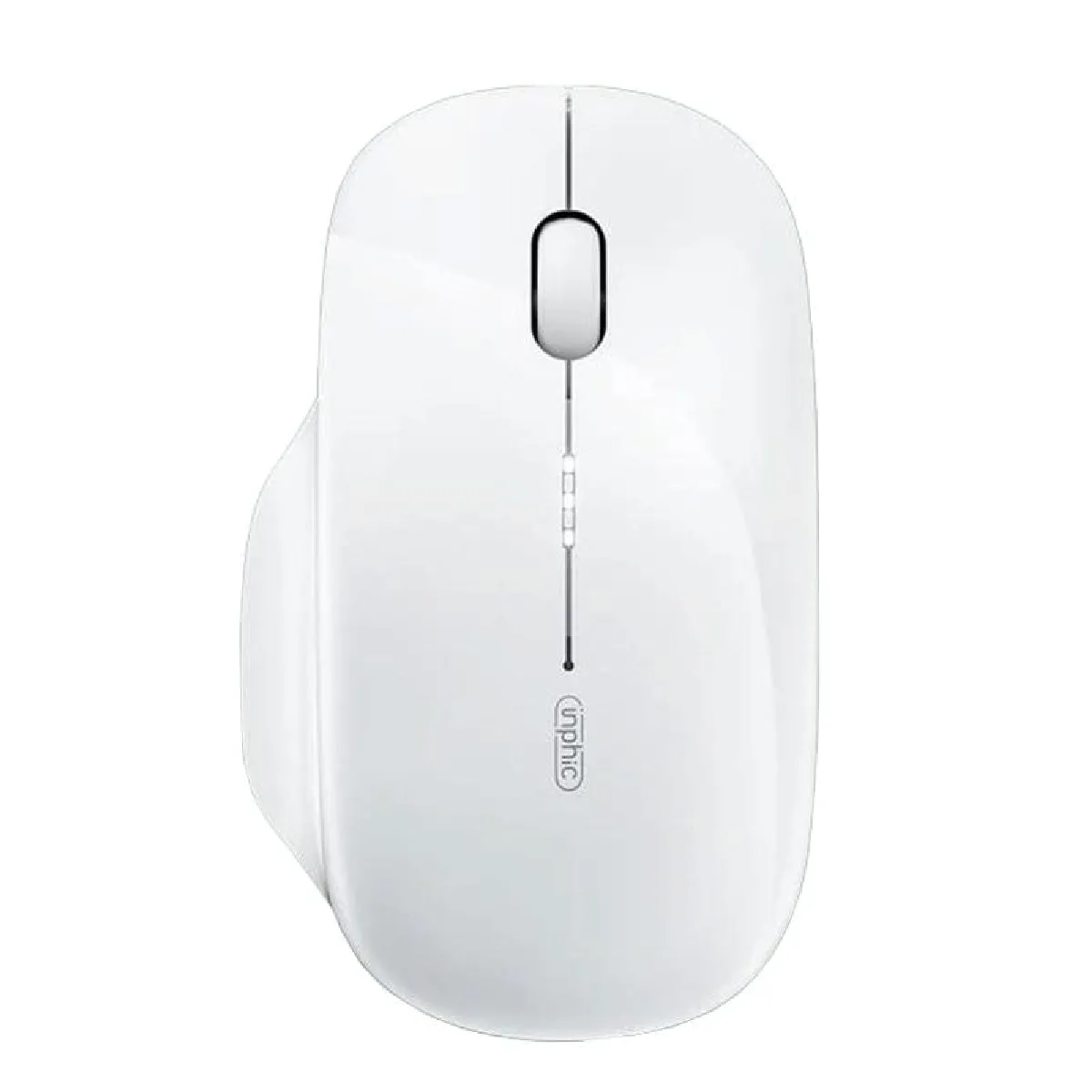 YONIS Souris Sans Fil Rechargeable Ergonomique Pour Bureau Et Maison Blanc 2.4g 