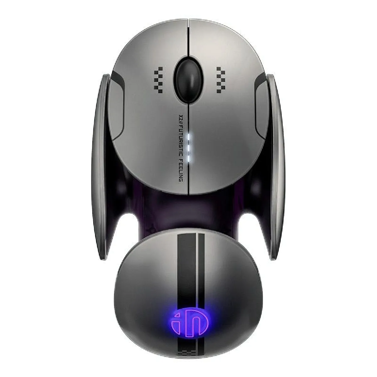 YONIS Souris Sans Fil Bluetooth Silencieuse Rechargeable Pour Bureau Et Gaming 