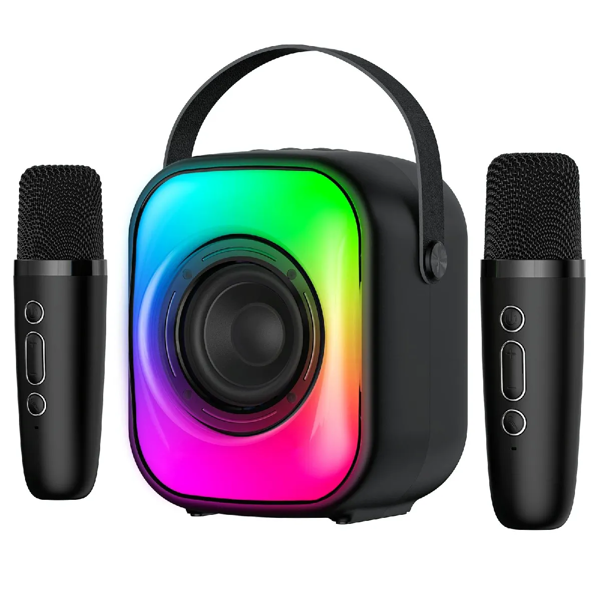 Yonis Noir Enceinte Karaoké Bluetooth
