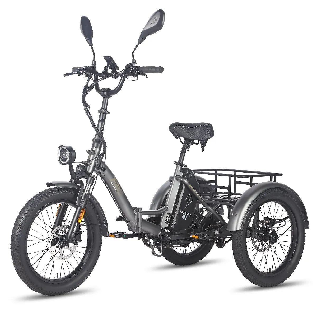 FAFREES F20 Mate 500W Triporteur Électrique 48V21AH Pneus 20