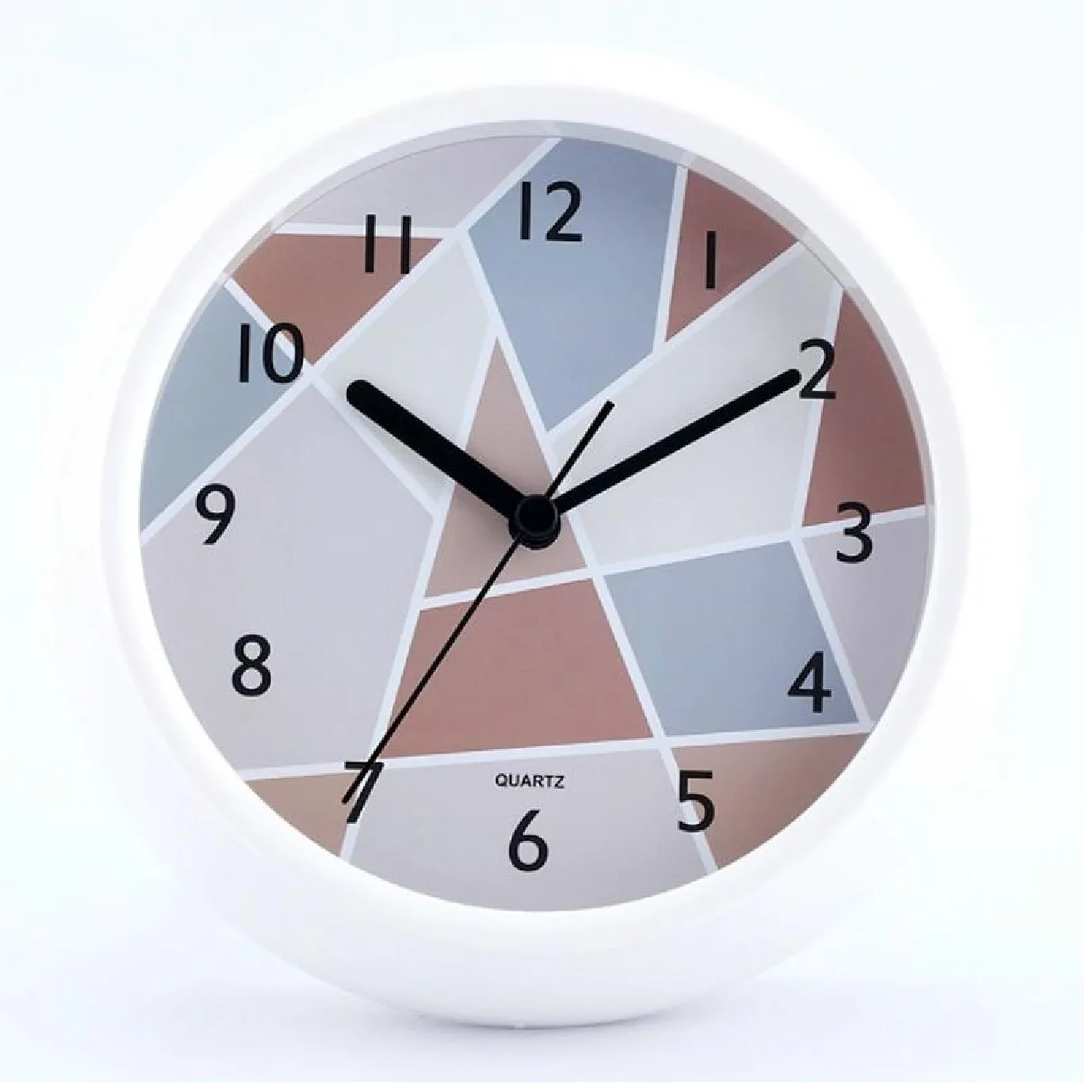 Yonis Blanc Horloge Murale Quartz