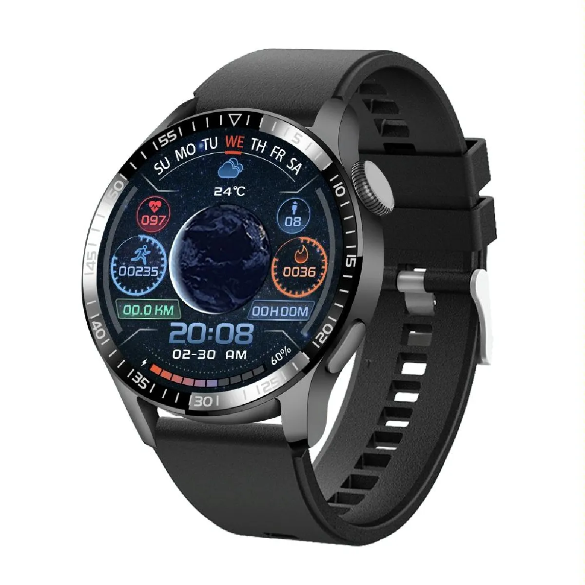 Yonis Montre Connectée Nfc Appels Bluetooth Etanche Ip68 - Image 2