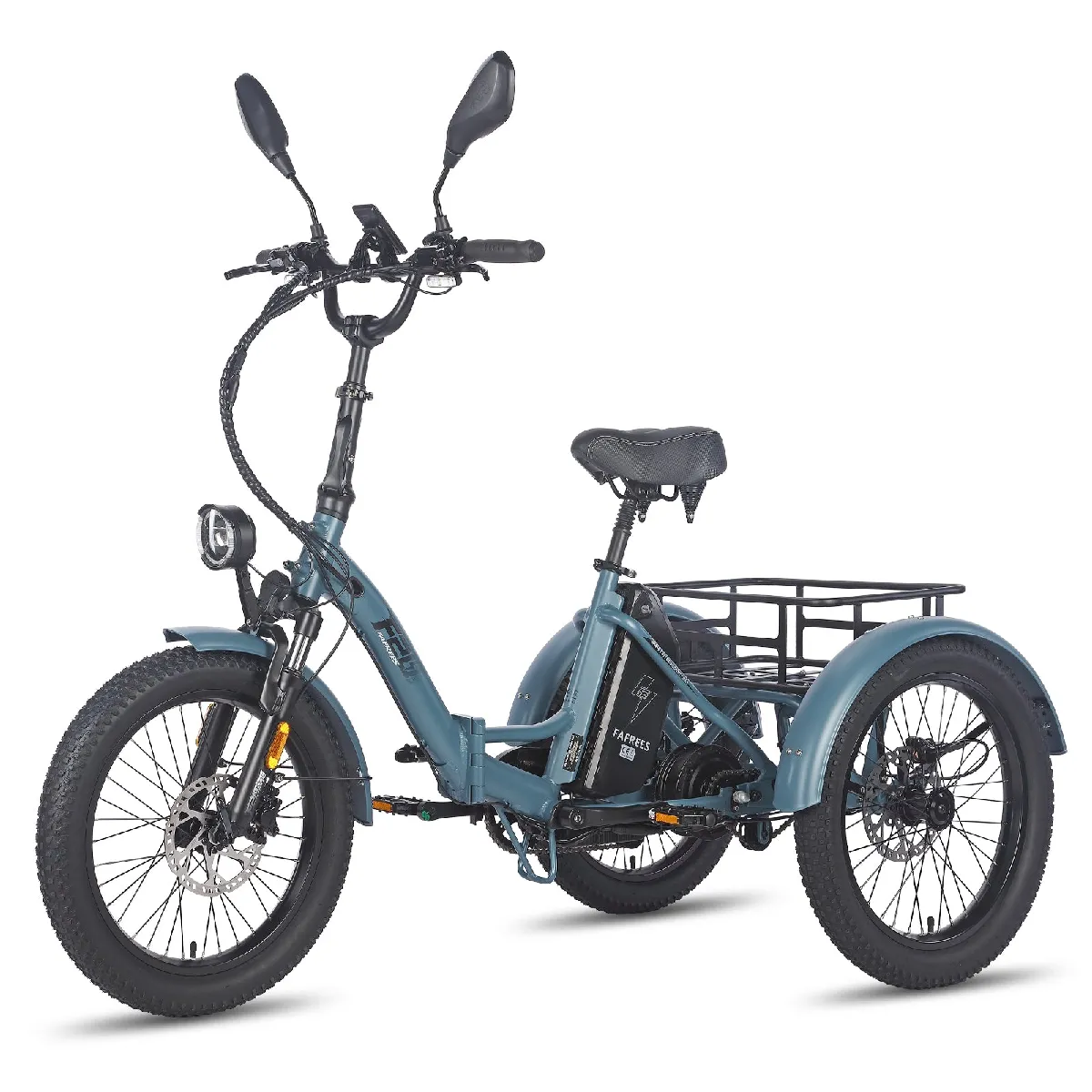 FAFREES F20 Mate 500W Triporteur Électrique 48V21AH Pneus 20