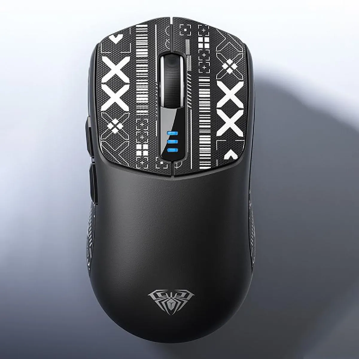 YONIS Souris Gamer Sans Fil Haute Pr&eacute;cision 10000dpi Rgb Multiconnexion Noir 
